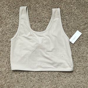 American Eagle cropped tank top.